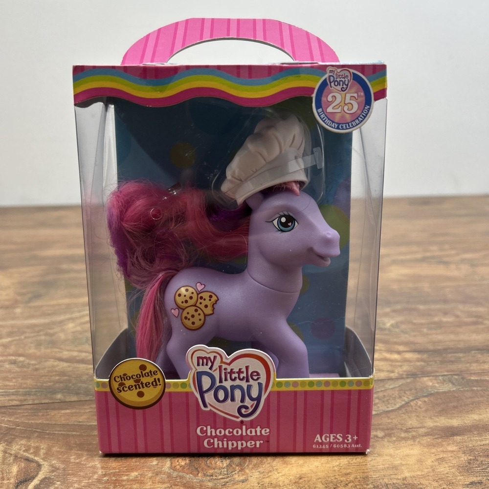 2007 Hasbro My Little Pony G3 Chocolate Chipper 25th Birthday New Sealed